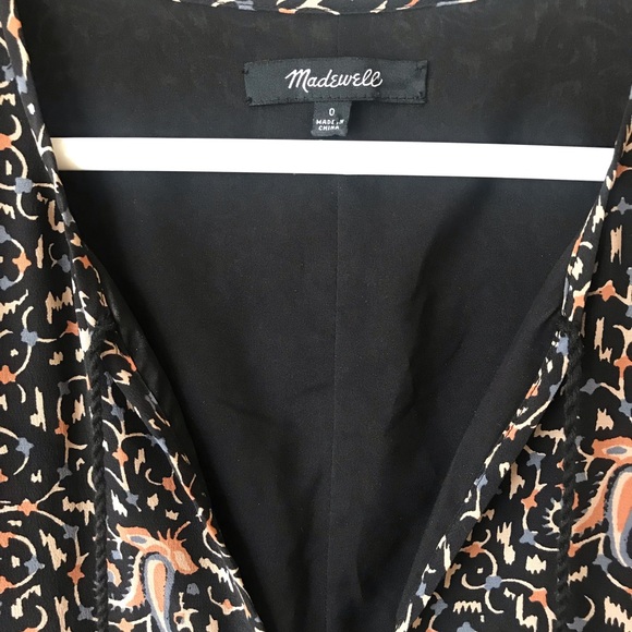 SOLD ** Madewell Silk Dress - Picture 3 of 4